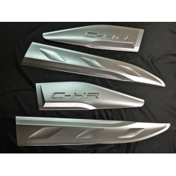 For Toyota C-HR CHR SUV Car Side Door Body Cover Trim LED Accessories