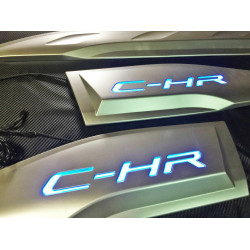 For Toyota C-HR CHR SUV Car Side Door Body Cover Trim LED Accessories