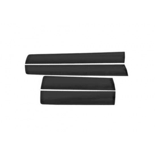 Fit For Cadillac XT5 2017-2022 Primer Black Car Door Edge Guard Strip Trim 4PCS