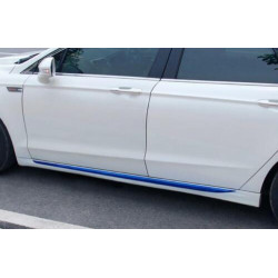 Blue Steel Car Door Edge Guard Strip Trim Fit For Ford Mondeo Fusion 2013-2020