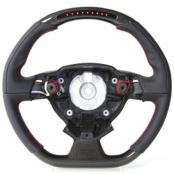 Carbon Fiber LED Steering Wheel Fit For Ferrari 458 488 F12 Sergio California T