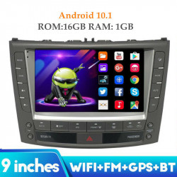 Fit For 2006-12 Lexus DC12V 9"Android 10.1 Car Stereo Radio Player MP5 GPS WIFI